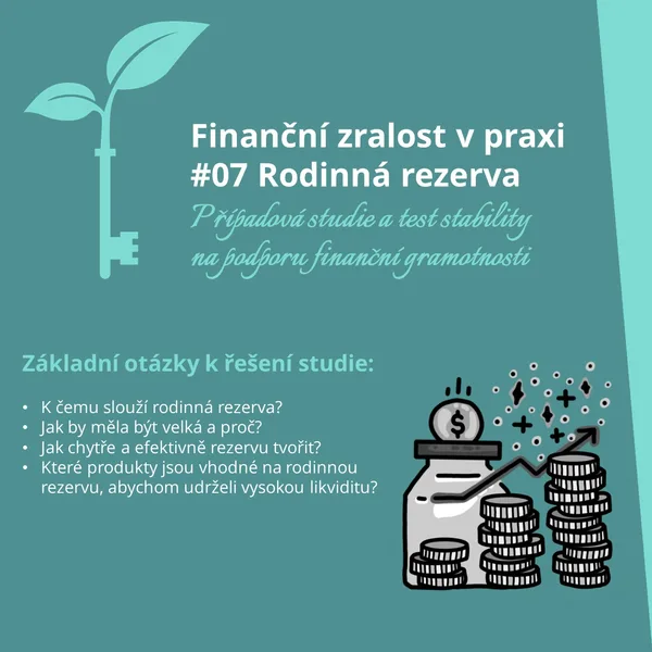 Finanční gramotnost – FZP 07 Rodinná rezerva 1