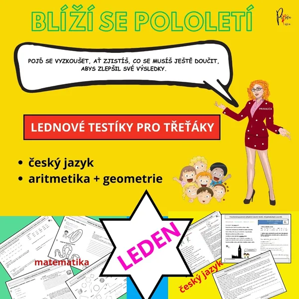 BLÍŽÍ SE POLOLETÍ! ZJISTĚTE, CO JE POTŘEBA ZLEPŠIT. (OPAKOVÁNÍ FORMOU TESTÍKŮ) 1