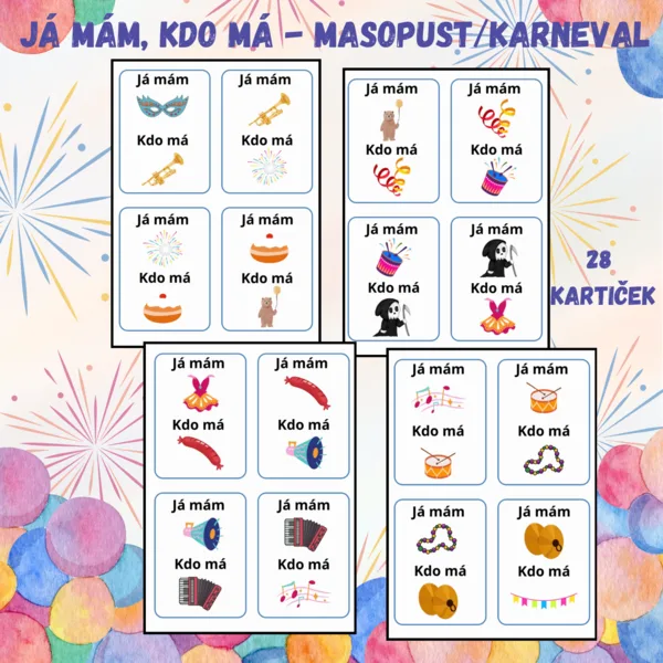 Já mám, kdo má - Masopust, Karneval 1