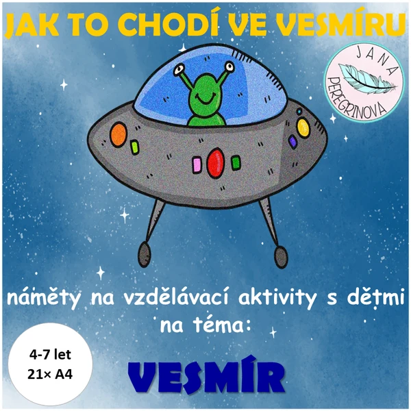 JAK TO CHODÍ VE VESMÍRU- naučné pohybové aktivity na téma VESMÍR 1