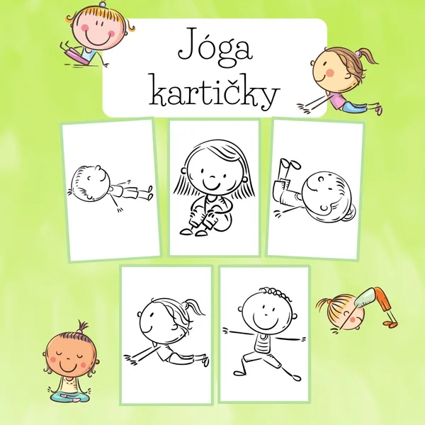 Jóga kartičky 1