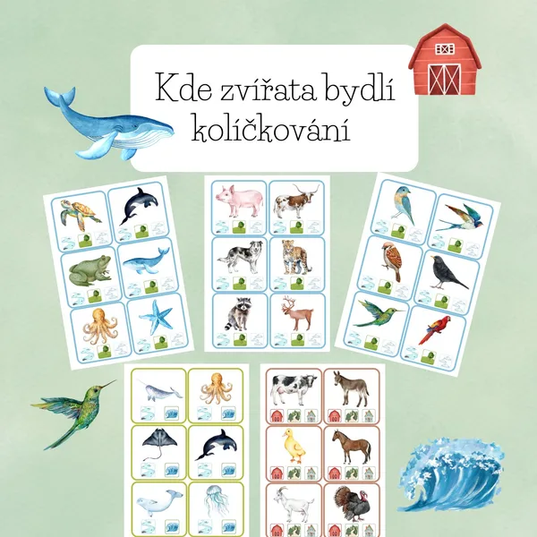 Kde zvířata bydlí-kolíčkování  1