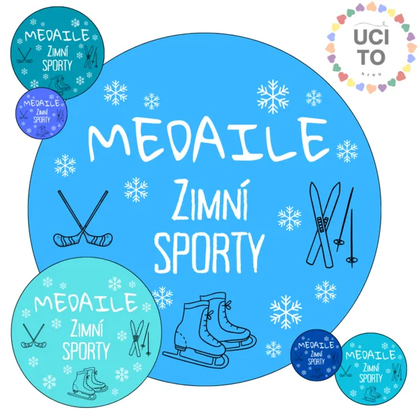 Medaile-zimní sporty 1