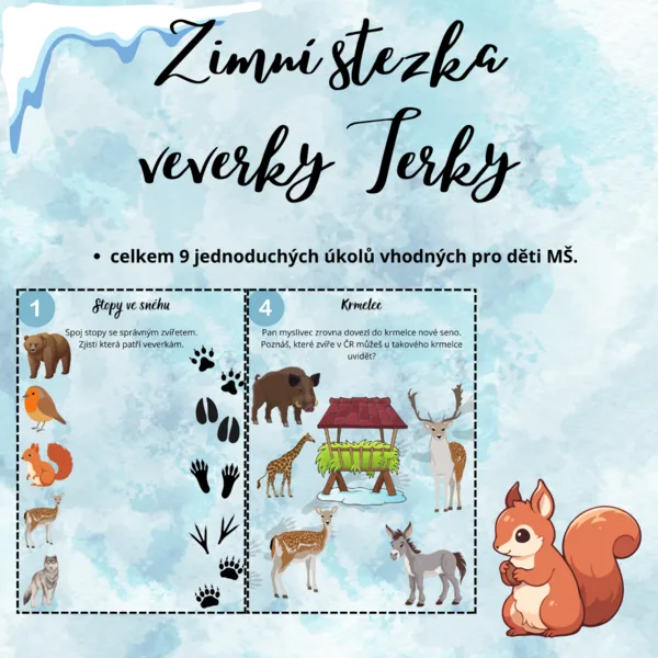 Zimní stezka veverky Terky 1