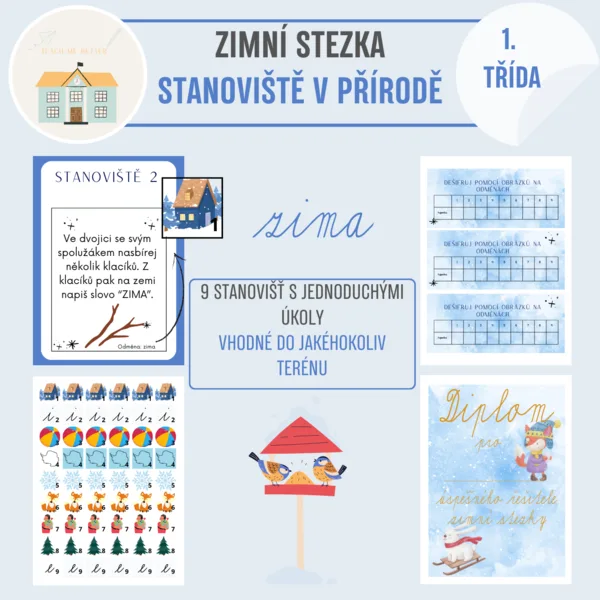 Zimní stezka s úkoly 1