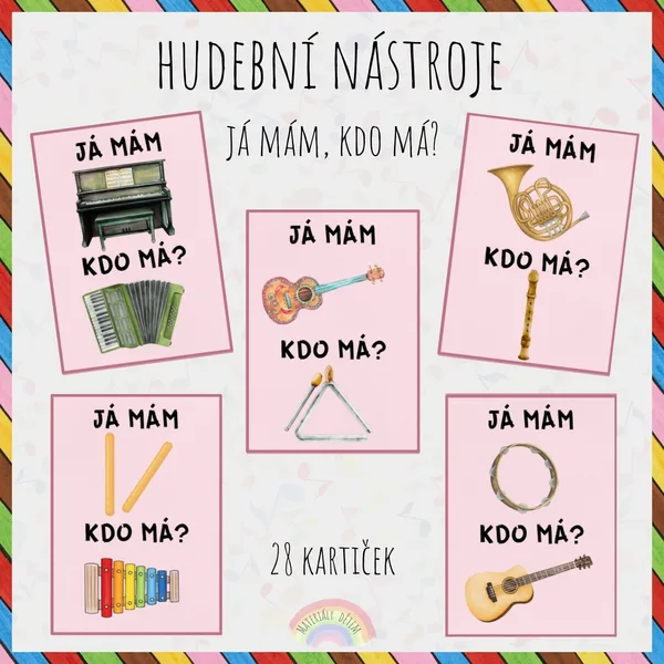 Já mám, kdo má? Hudební nástroje 1