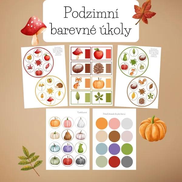 Podzimní barevné úkoly  1