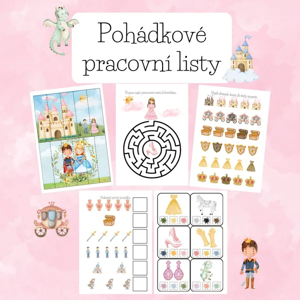 Pohádkové pracovní listy  1