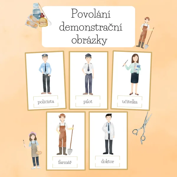 Povolání-demonstrační obrázky 1