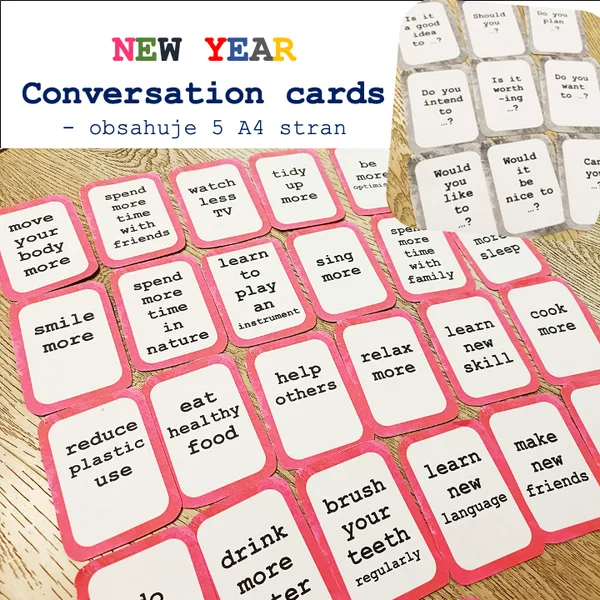 New Year - conversation cards 1