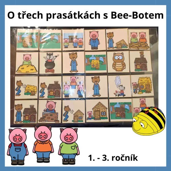 O třech prasátkách s Bee-Botem 1