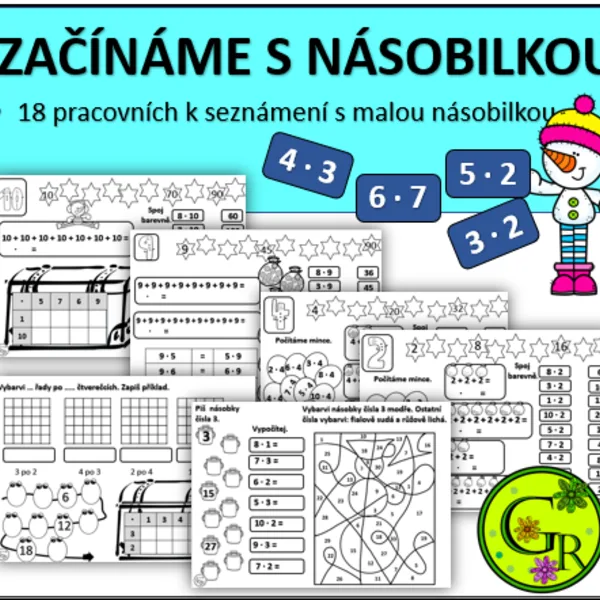 ZAČÍNÁME S NÁSOBILKOU 1