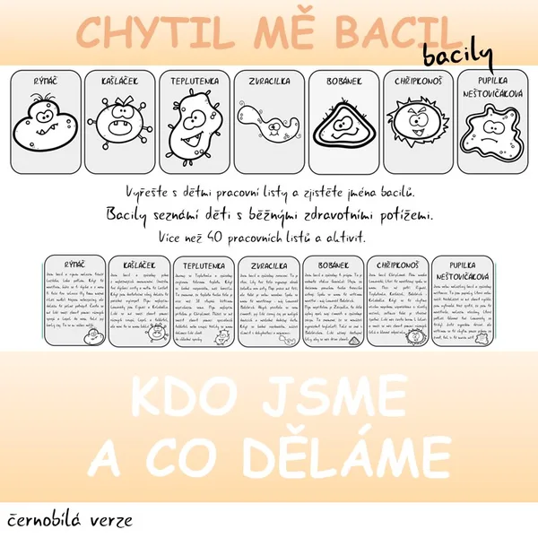 Bacily - Kdo jsme a co děláme - černobílá verze 1