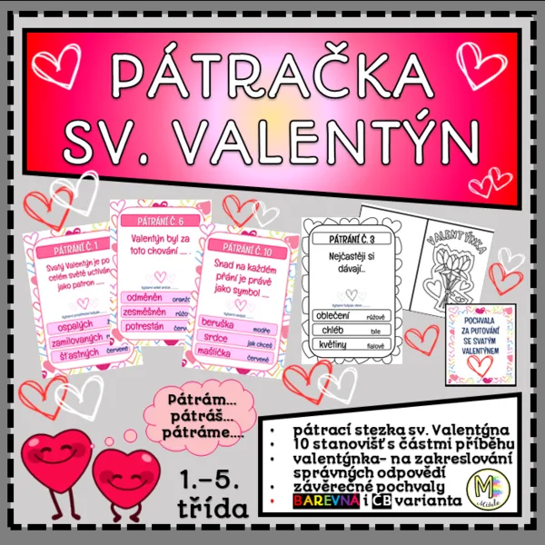 PÁTRAČKA- SVATÝ VALENTÝN 1