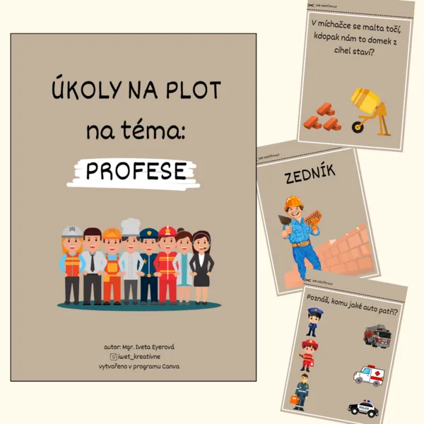 PROFESE (úkoly na plot / plotovka) 1