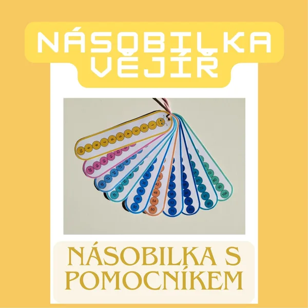 Násobilka-vějíř 1