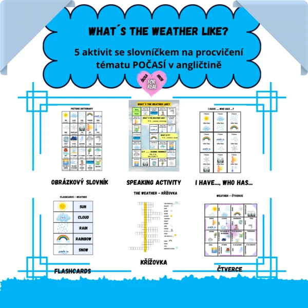 What is the weather like? - pracovní listy a aktivity 1