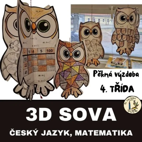 3D SOVA – M, ČJ – 4. třída 1