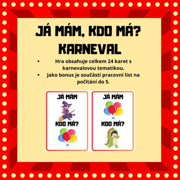 Já mám, kdo má - Karneval 1