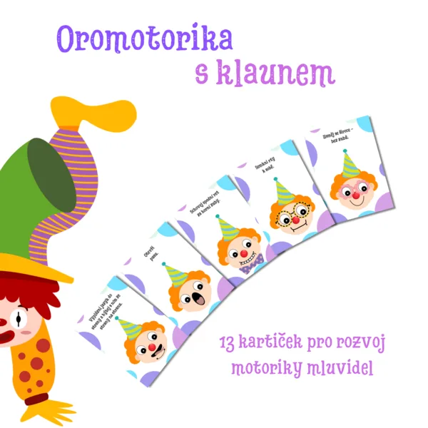 Oromotorika s klaunem 1