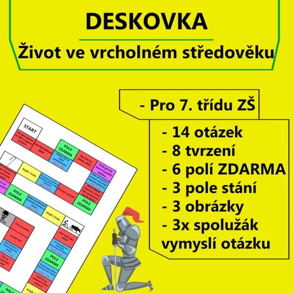Deskovka - Život ve vrcholném středověku 1