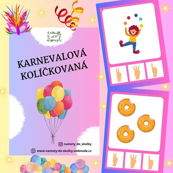 Karnevalová kolíčkovaná  1