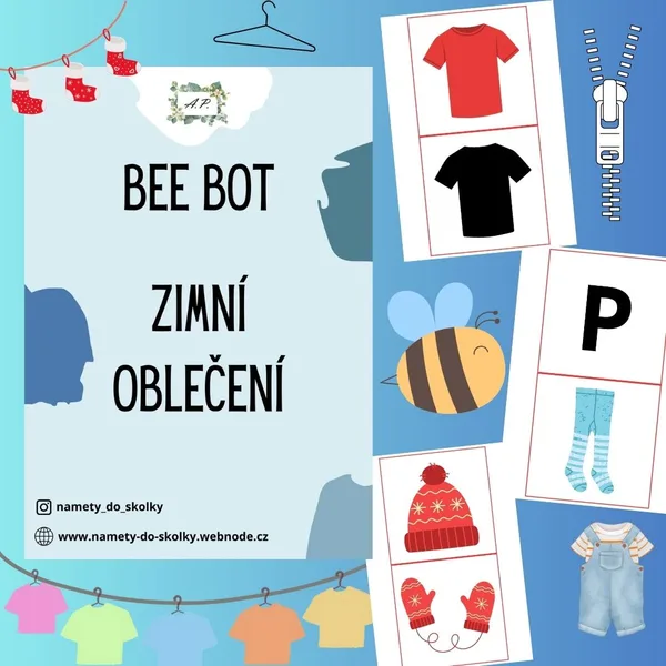Bee-bot - Zimní oblečení  1