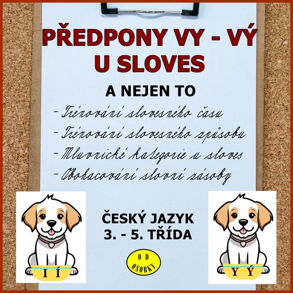 PŘEDPONY VY - VÝ U SLOVES (A NEJEN TO) 1