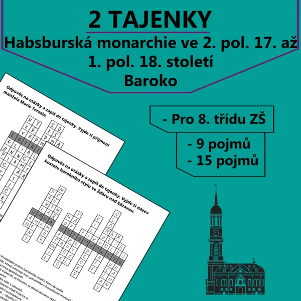 2 Tajenky - Habsburská monarchie ve 2. pol. 17. až 1. pol. 18. století a Baroko 1