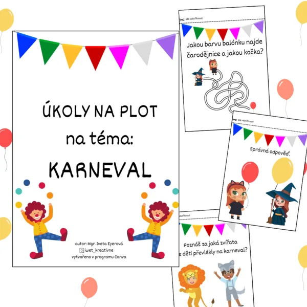 KARNEVAL (úkoly na plot / plotovka) 1