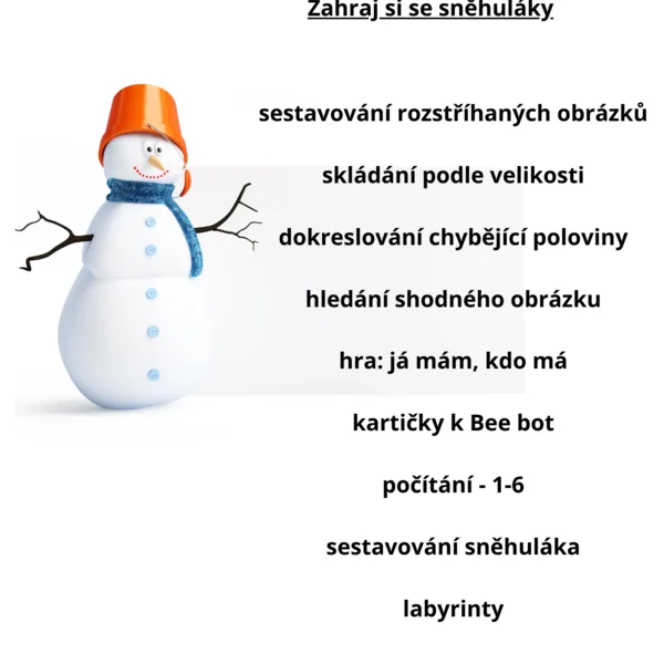 Zahraj si se sněhuláky 1