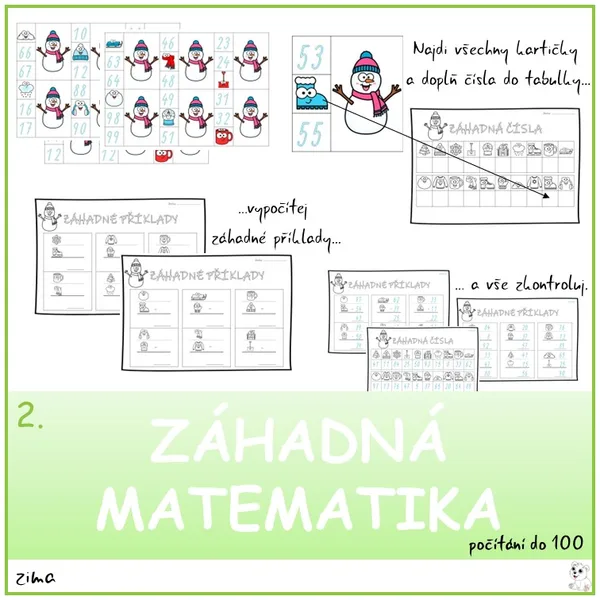 Záhadná matematika 2 (počítání do 100) 1