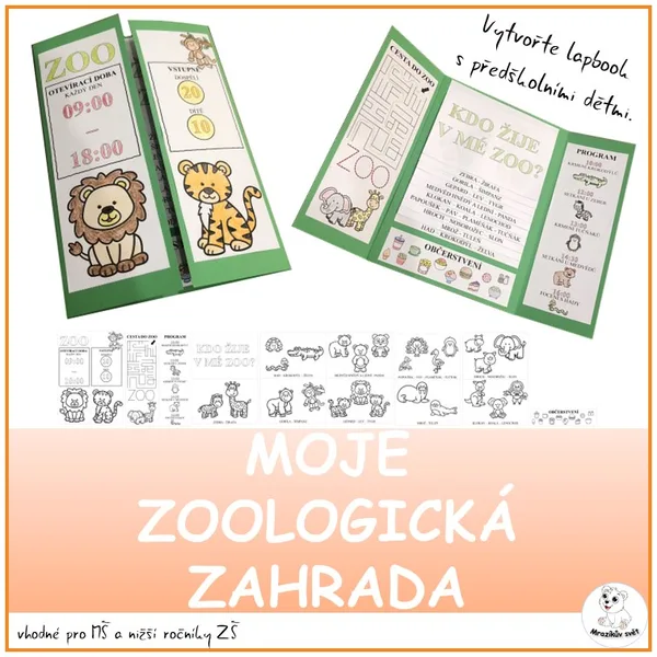 Moje zoologická zahrada (lapbook) 1