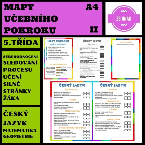 MAPY UČEBNÍHO POKROKU II - 5.ročník 1