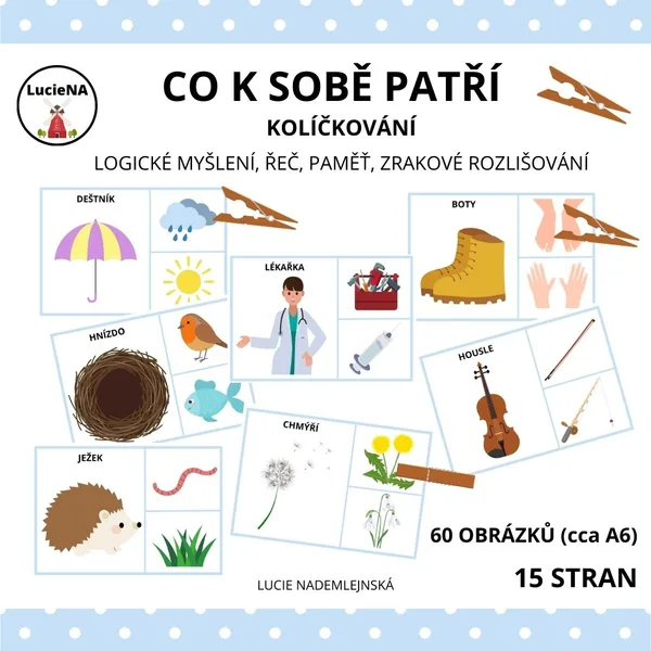 CO K SOBĚ PATŘÍ - kolíčkování 1
