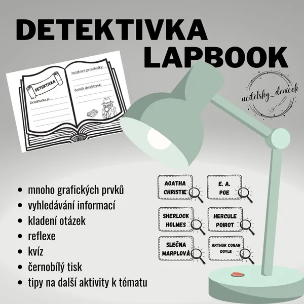 Detektivka - lapbook 1