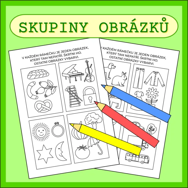 SKUPINY OBRÁZKŮ 1