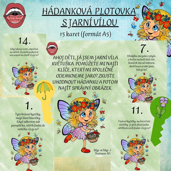 HÁDANKOVÁ PLOTOVKA S JARNÍ VÍLOU  1