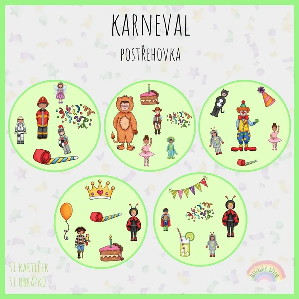 Karneval, postřehovka 1