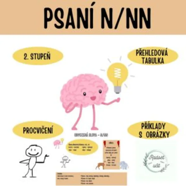 Psaní N/NN 1