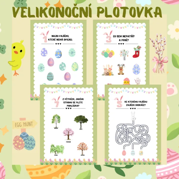 Velikonoční plotovka 1