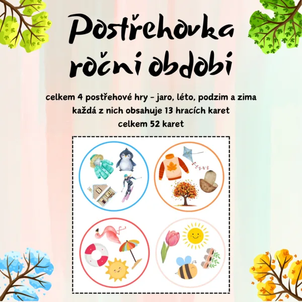 Postřehovka - roční období 1