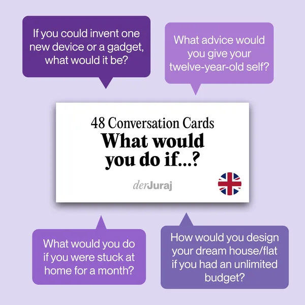 Conversation Cards: What would you do if...? 1