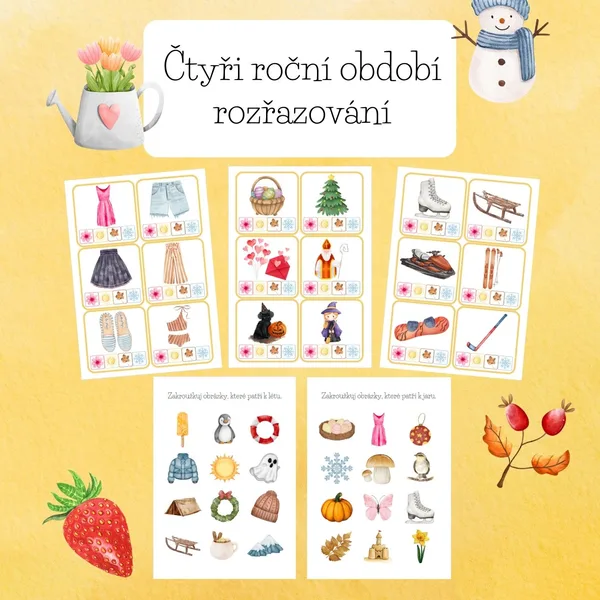 Čtyři roční období rozřazování 1