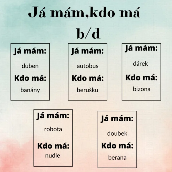 Já mám, kdo má - b/d 1