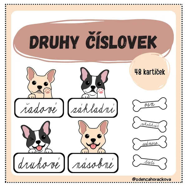 Druhy číslovek 1
