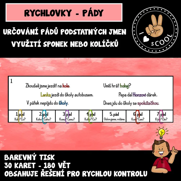 Pády podstatných jmen 1