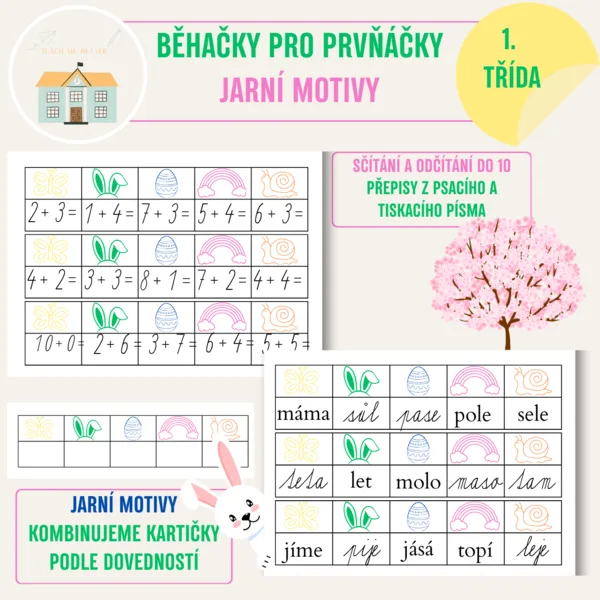 Jarní běhačky pro prvňáčky 1