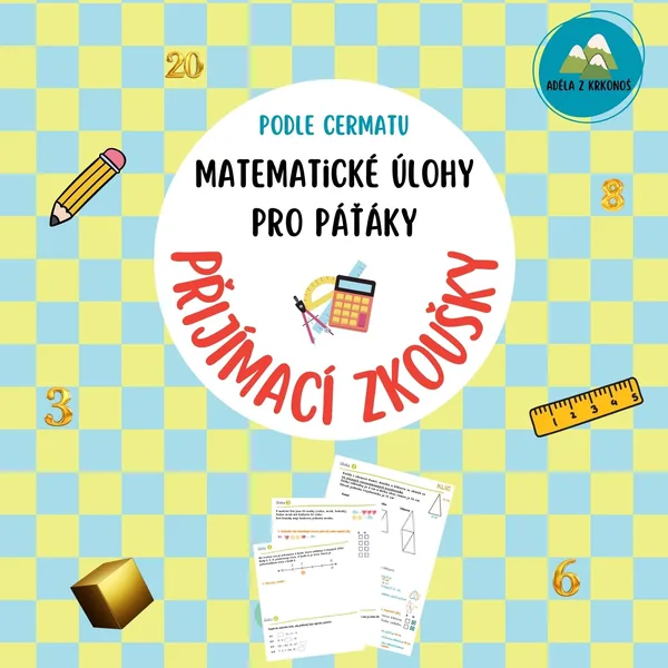 Matematické úlohy k přijímacím zkouškám pro páťáky 1