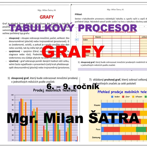 Tabulkový procesor - GRAFY 1